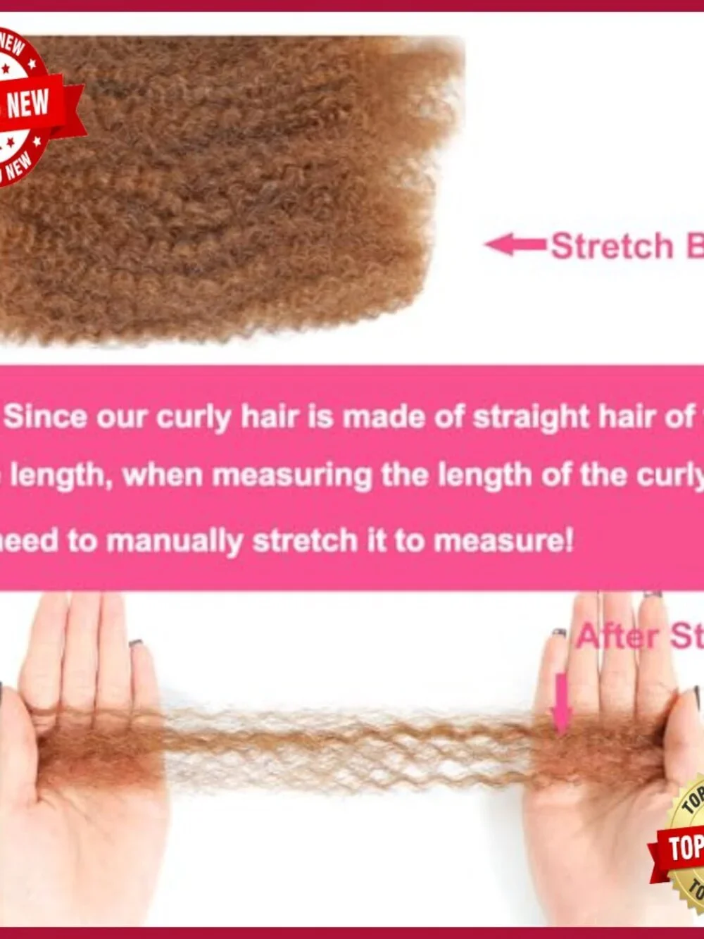 20 Inch 4C Kinky Curly Human Hair Bundles for Mini Twist Braiding Extensions